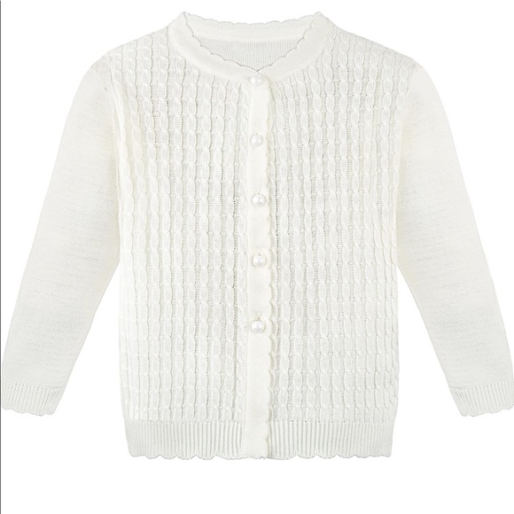 Lilax Cable Knit Long Sleeve Cardigan - Picture 2 of 5